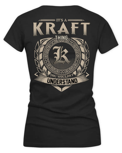 KRAMER HH88-K2–Personalized Name Quote Apparel “It’s a/an NAME Thing You Wouldn’t Understand”
