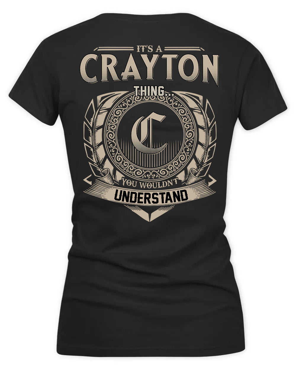 CREAMER HH88-K2–Personalized Name Quote Apparel “It’s a/an NAME Thing You Wouldn’t Understand”