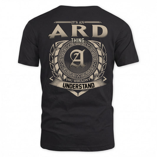 ARD HH88-K2–Personalized Name Quote Apparel “It’s a/an NAME Thing You Wouldn’t Understand”