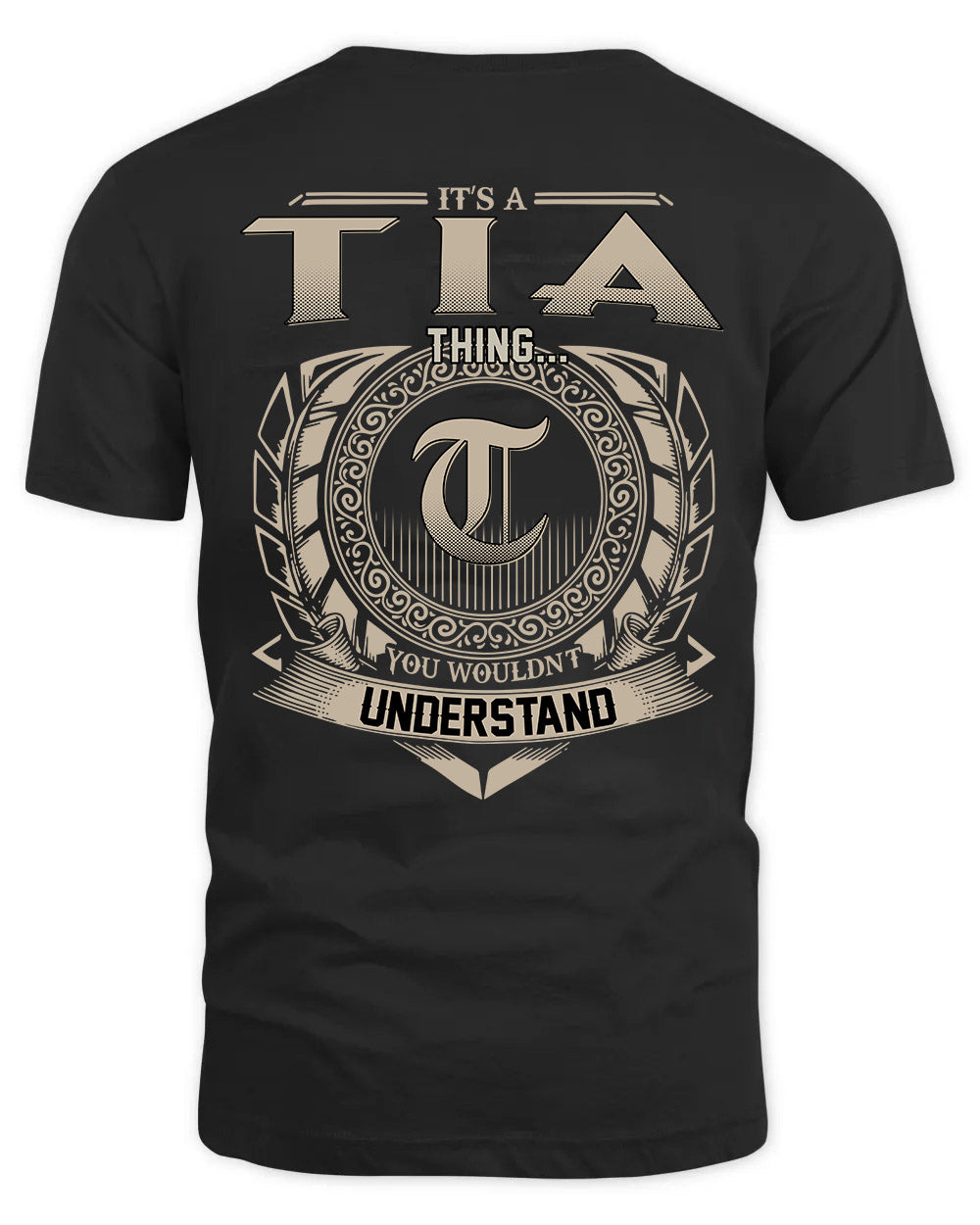 TIA HH88-K2–Personalized Name Quote Apparel “It’s a/an NAME Thing You Wouldn’t Understand”