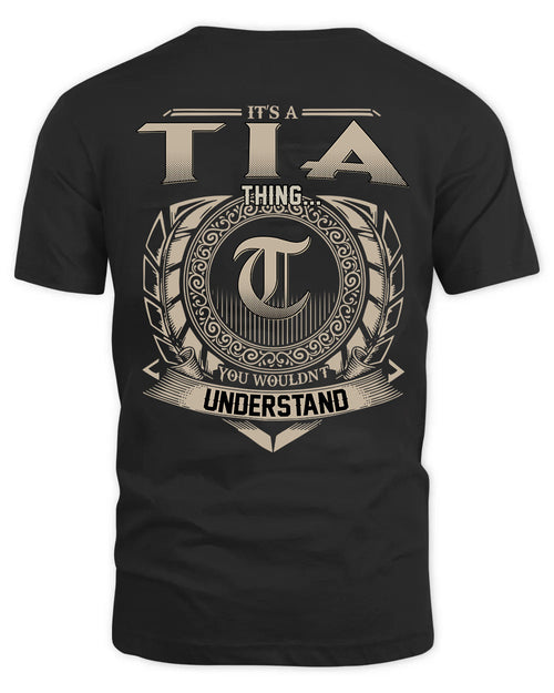 TIA HH88-K2–Personalized Name Quote Apparel “It’s a/an NAME Thing You Wouldn’t Understand”