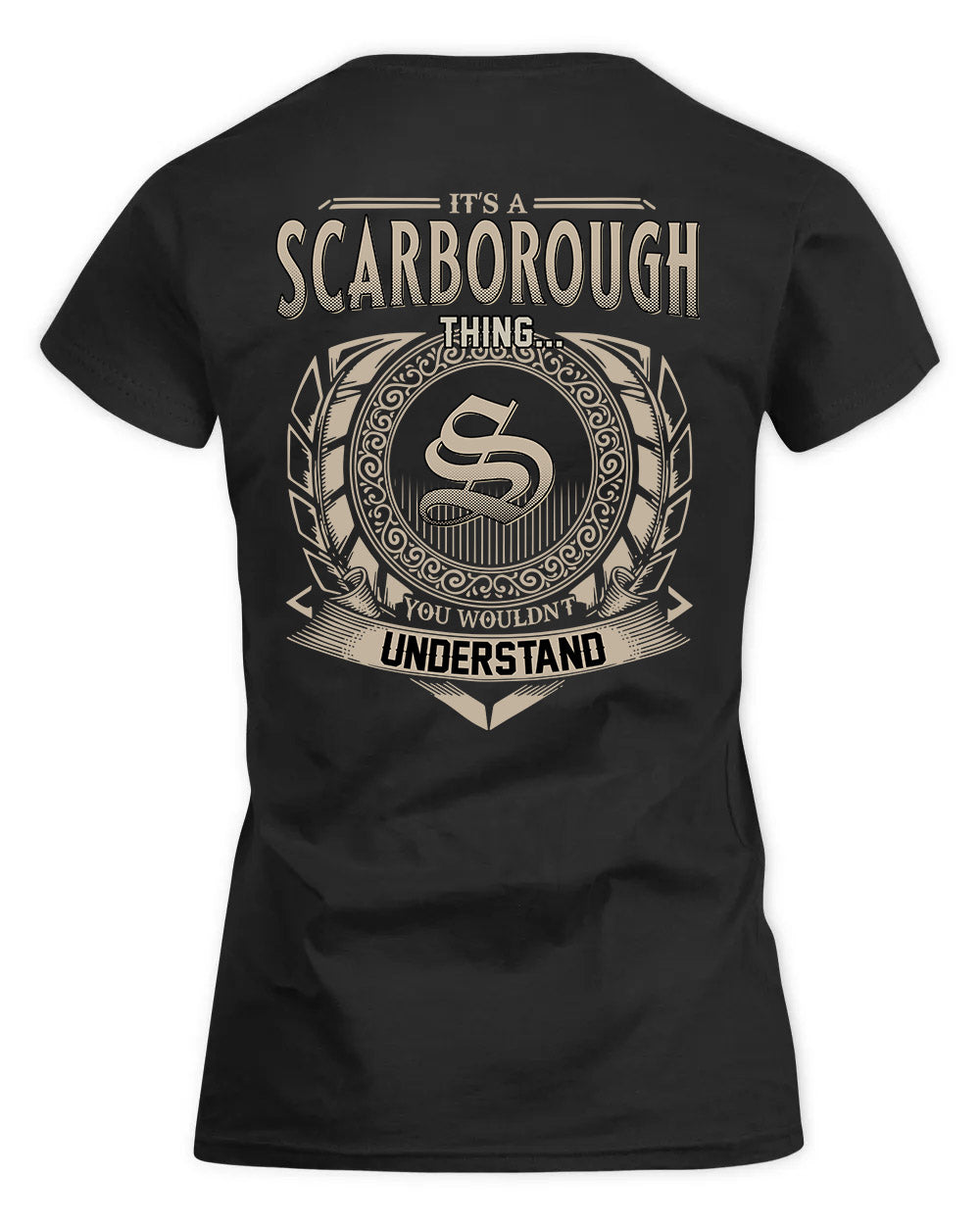 SCARLET HH88-K2–Personalized Name Quote Apparel “It’s a/an NAME Thing You Wouldn’t Understand”