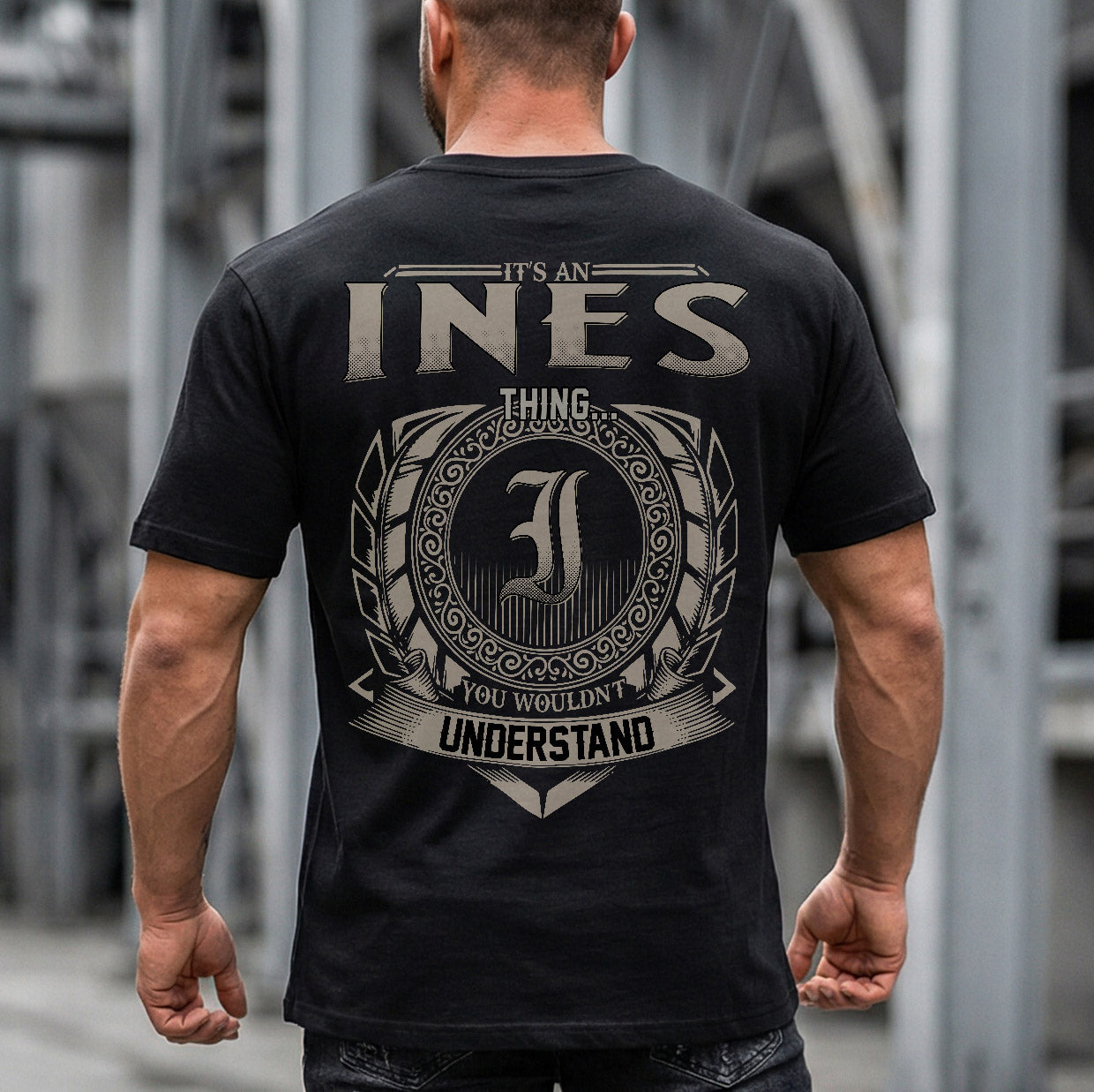 INES HH88-K2–Personalized Name Quote Apparel “It’s a/an NAME Thing You Wouldn’t Understand”