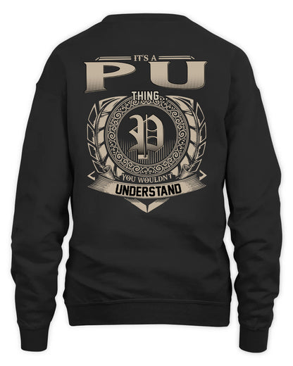 PU HH88-K2–Personalized Name Quote Apparel “It’s a/an NAME Thing You Wouldn’t Understand”