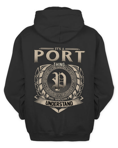 PORT HH88-K2–Personalized Name Quote Apparel “It’s a/an NAME Thing You Wouldn’t Understand”