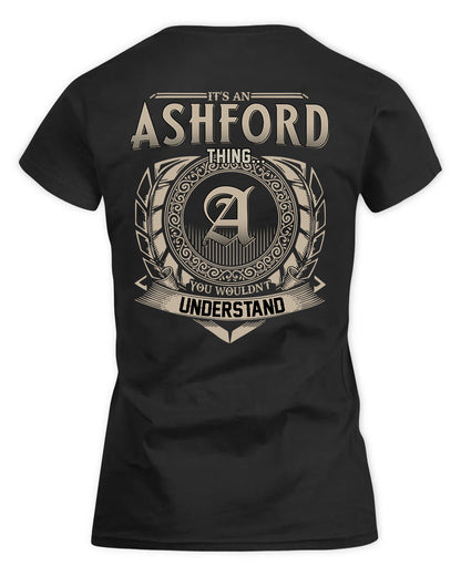 ASHFORD HH88-K2–Personalized Name Quote Apparel “It’s a/an NAME Thing You Wouldn’t Understand”