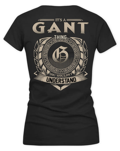 GANTT HH88-K2–Personalized Name Quote Apparel “It’s a/an NAME Thing You Wouldn’t Understand”