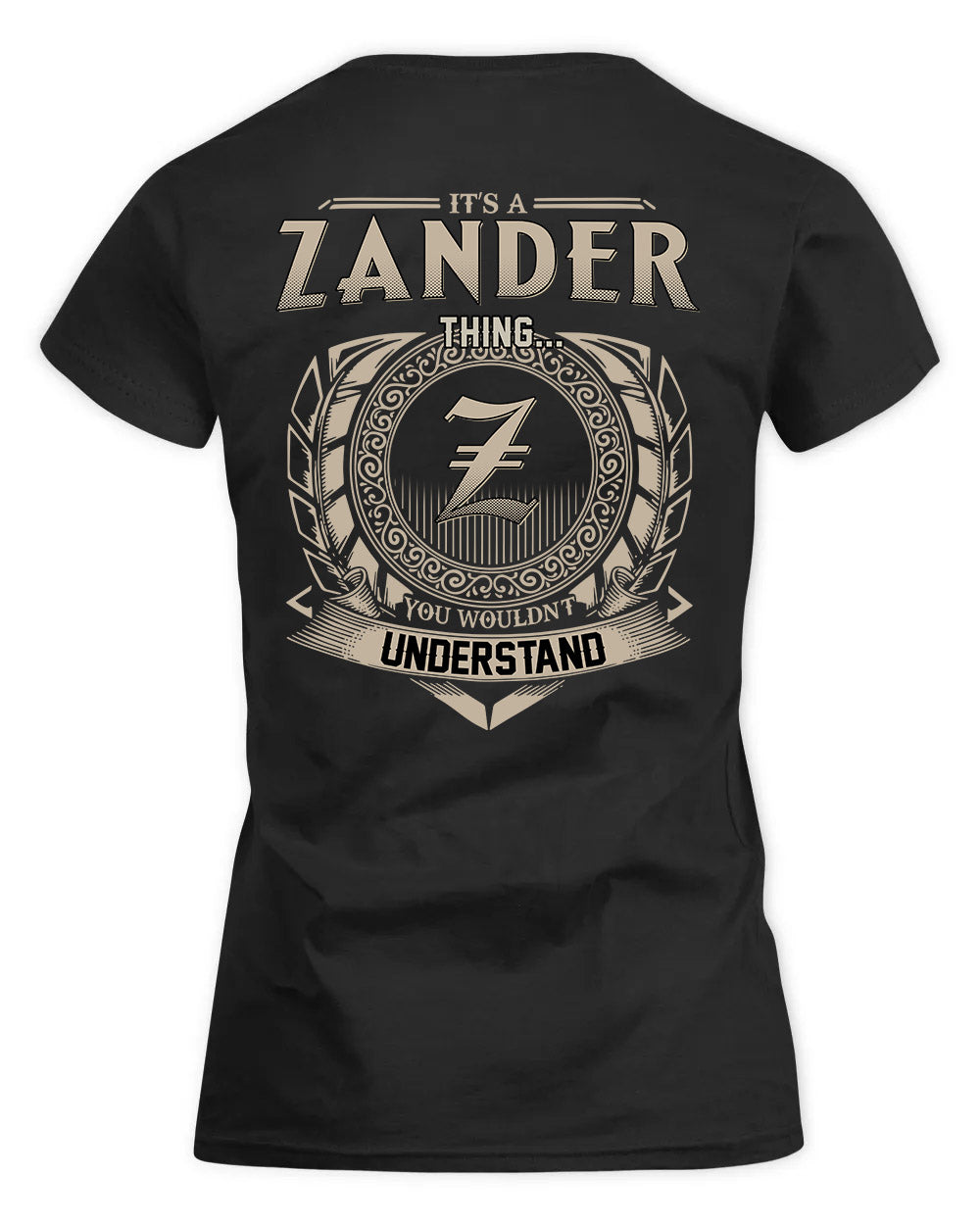 ZAPATA HH88-K2–Personalized Name Quote Apparel “It’s a/an NAME Thing You Wouldn’t Understand”