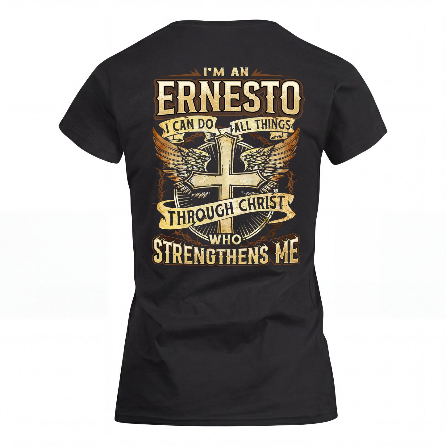 ERNESTO HH88-K2–Personalized Name Quote T-Shirt