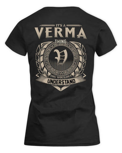 VERN HH88-K2–Personalized Name Quote Apparel “It’s a/an NAME Thing You Wouldn’t Understand”
