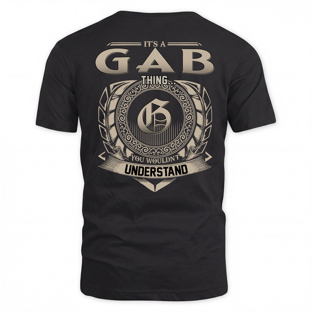 GAB HH88-K2–Personalized Name Quote Apparel “It’s a/an NAME Thing You Wouldn’t Understand”