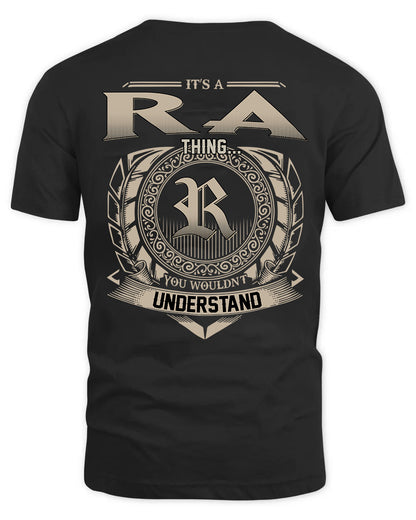 RA HH88-K2–Personalized Name Quote Apparel “It’s a/an NAME Thing You Wouldn’t Understand”