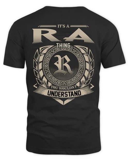 RA HH88-K2–Personalized Name Quote Apparel “It’s a/an NAME Thing You Wouldn’t Understand”