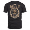 BILLY 2K-101–Personalized Name Quote Apparel “I Am NAME May Not Be Perfect But I Am Limited Edition”