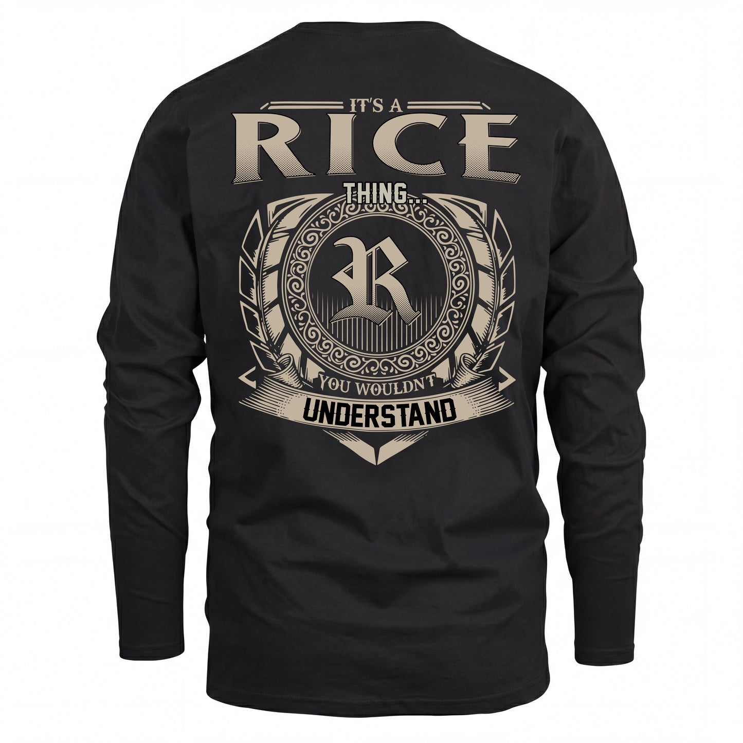 RICE HH88-K2–Personalized Name Quote Apparel “It’s an NAME Thing You Wouldn’t Understand”