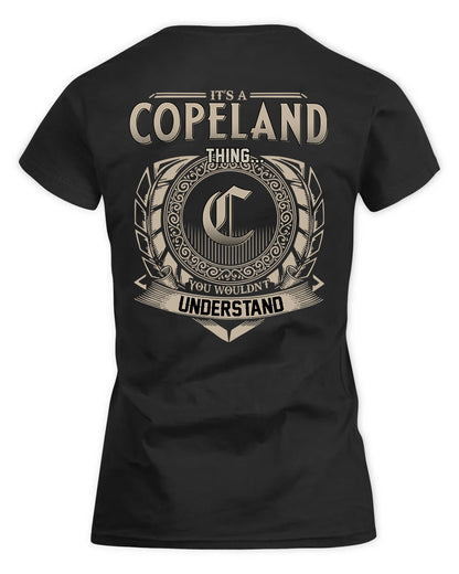 COPELAND HH88-K2–Personalized Name Quote Apparel “It’s a/an NAME Thing You Wouldn’t Understand”