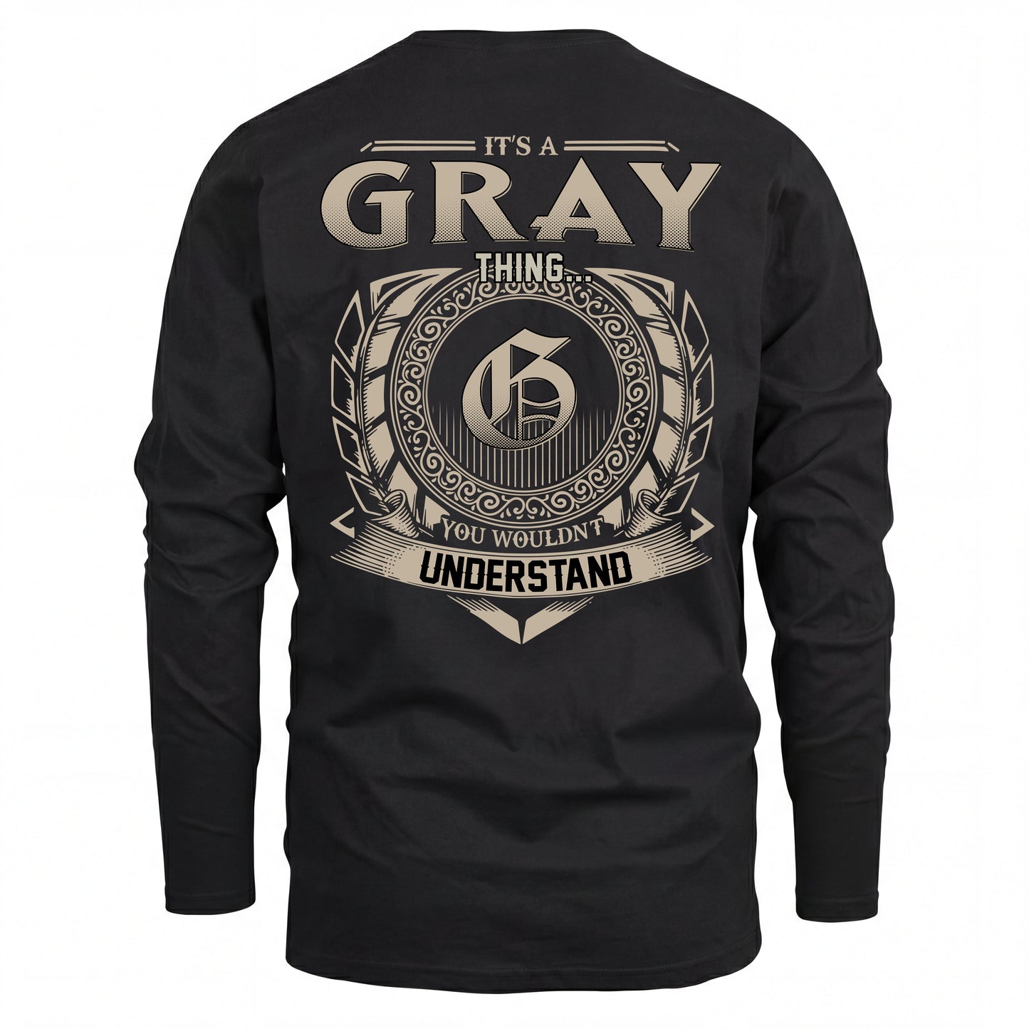 GRAY HH88-K2–Personalized Name Quote Apparel “It’s an NAME Thing You Wouldn’t Understand”
