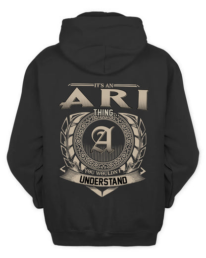 ARI HH88-K2–Personalized Name Quote Apparel “It’s a/an NAME Thing You Wouldn’t Understand”