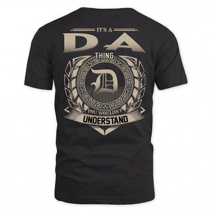 DA HH88-K2–Personalized Name Quote Apparel “It’s an NAME Thing You Wouldn’t Understand”