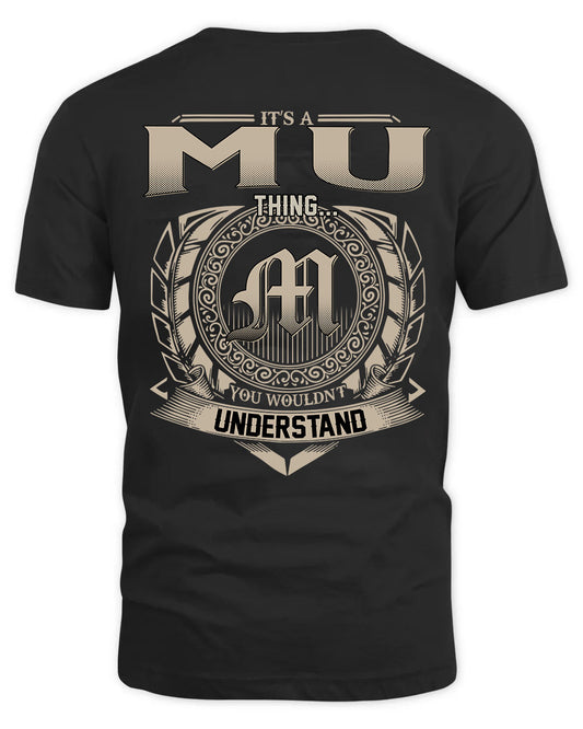MU HH88-K2–Personalized Name Quote Apparel “It’s a/an NAME Thing You Wouldn’t Understand”