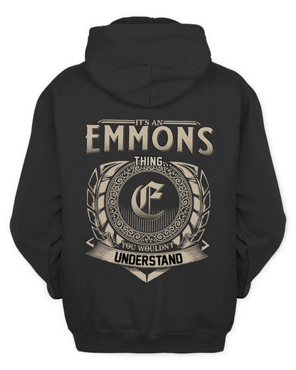 EMMONS HH88-K2–Personalized Name Quote Apparel “It’s a/an NAME Thing You Wouldn’t Understand”