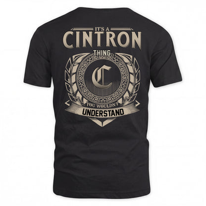 CINTRON HH88-K2–Personalized Name Quote Apparel “It’s a/an NAME Thing You Wouldn’t Understand”