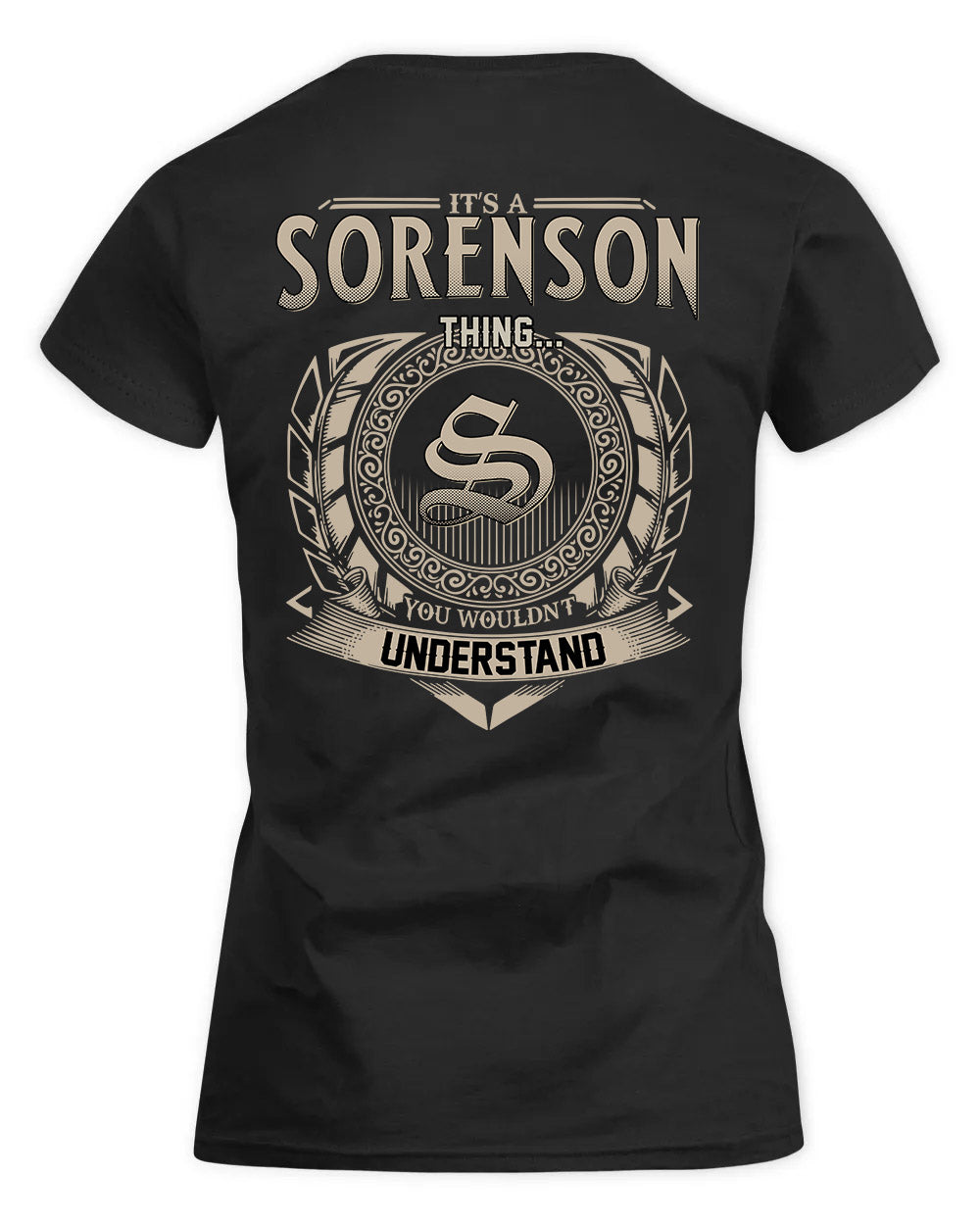 SORIANO HH88-K2–Personalized Name Quote Apparel “It’s a/an NAME Thing You Wouldn’t Understand”