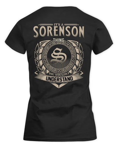 SORIANO HH88-K2–Personalized Name Quote Apparel “It’s a/an NAME Thing You Wouldn’t Understand”