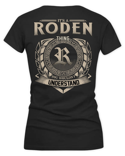 RODEN HH88-K2–Personalized Name Quote Apparel “It’s a/an NAME Thing You Wouldn’t Understand”
