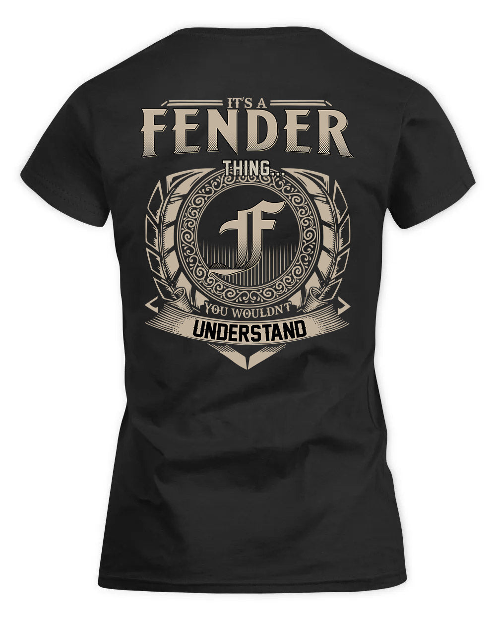 FENDER HH88-K2–Personalized Name Quote Apparel “It’s a/an NAME Thing You Wouldn’t Understand”