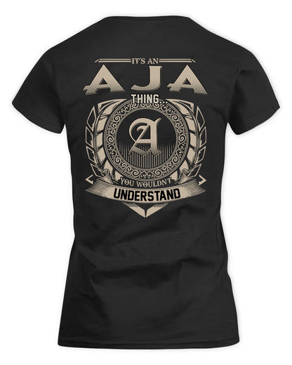 AJA HH88-K2–Personalized Name Quote Apparel “It’s a/an NAME Thing You Wouldn’t Understand”