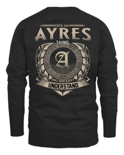 AYRES HH88-K2–Personalized Name Quote Apparel “It’s a/an NAME Thing You Wouldn’t Understand”