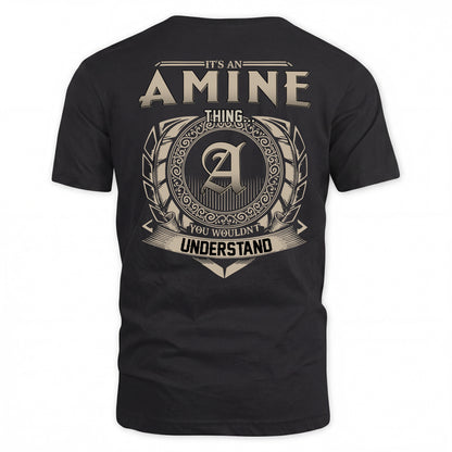 AMINE HH88-K2–Personalized Name Quote Apparel “It’s a/an NAME Thing You Wouldn’t Understand”