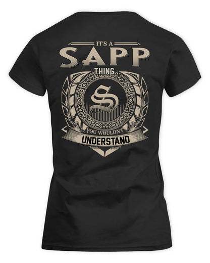 SARAI HH88-K2–Personalized Name Quote Apparel “It’s a/an NAME Thing You Wouldn’t Understand”