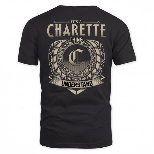CHARETTE HH88-K2–Personalized Name Quote Apparel “It’s a/an NAME Thing You Wouldn’t Understand”