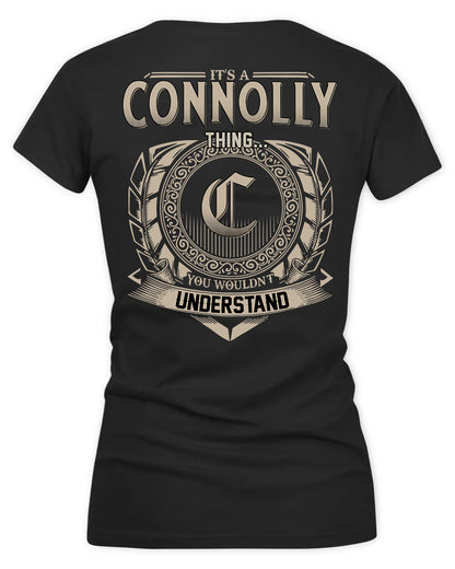 CONNORS HH88-K2–Personalized Name Quote Apparel “It’s a/an NAME Thing You Wouldn’t Understand”