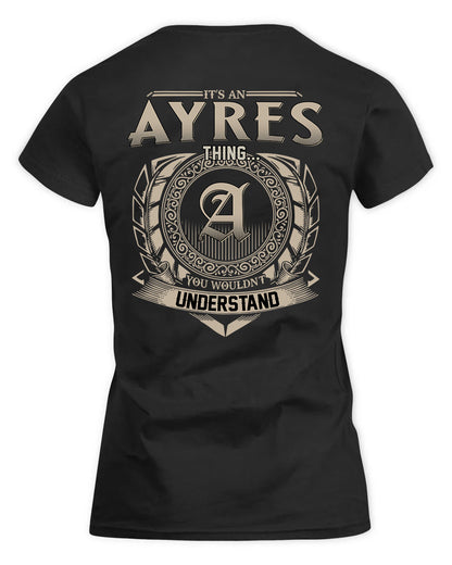 AYRES HH88-K2–Personalized Name Quote Apparel “It’s a/an NAME Thing You Wouldn’t Understand”