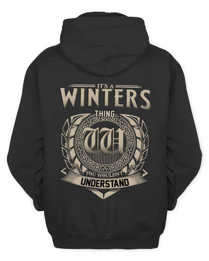 WINTERS HH88-K2–Personalized Name Quote Apparel “It’s a/an NAME Thing You Wouldn’t Understand”