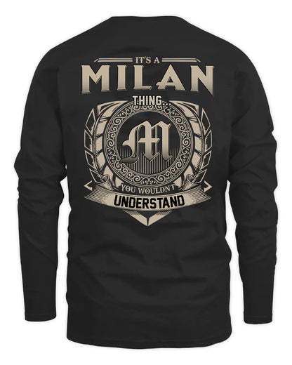 MILAN HH88-K2–Personalized Name Quote Apparel “It’s a/an NAME Thing You Wouldn’t Understand”