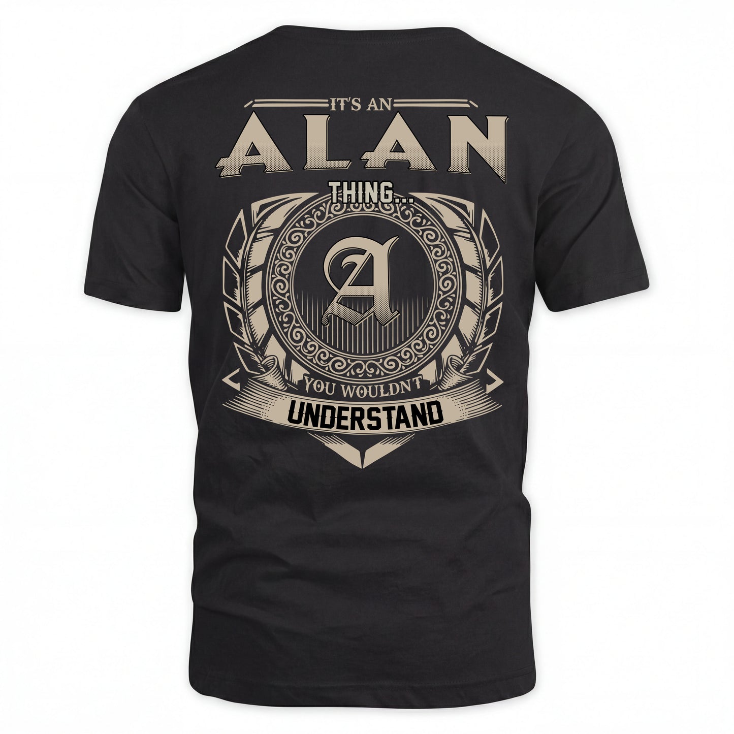ALAN HH88-K2–Personalized Name Quote Apparel “It’s an NAME Thing You Wouldn’t Understand”