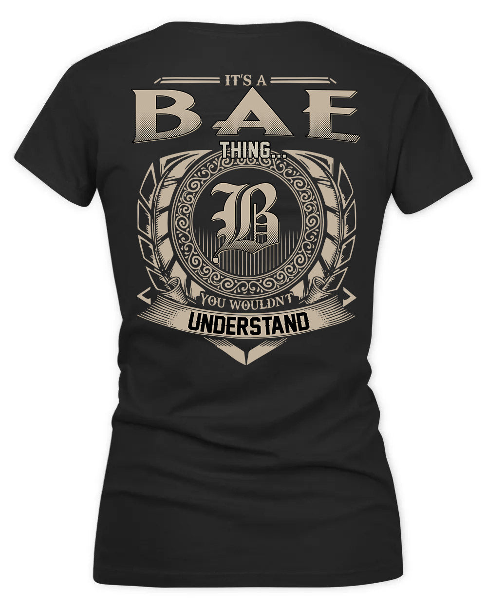 BAE HH88-K2–Personalized Name Quote Apparel “It’s a/an NAME Thing You Wouldn’t Understand”
