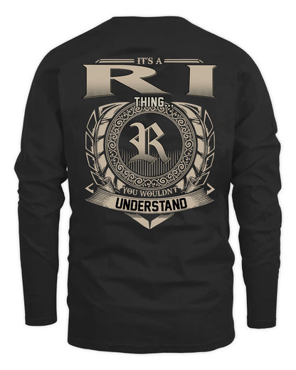 RI HH88-K2–Personalized Name Quote Apparel “It’s a/an NAME Thing You Wouldn’t Understand”