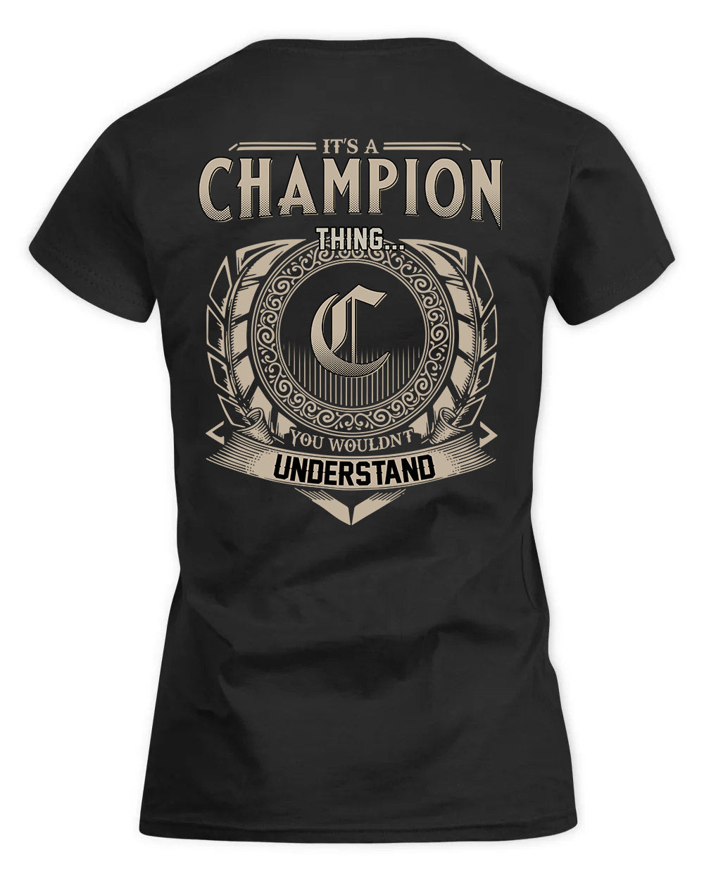 CHAMPION HH88-K2–Personalized Name Quote Apparel “It’s a/an NAME Thing You Wouldn’t Understand”