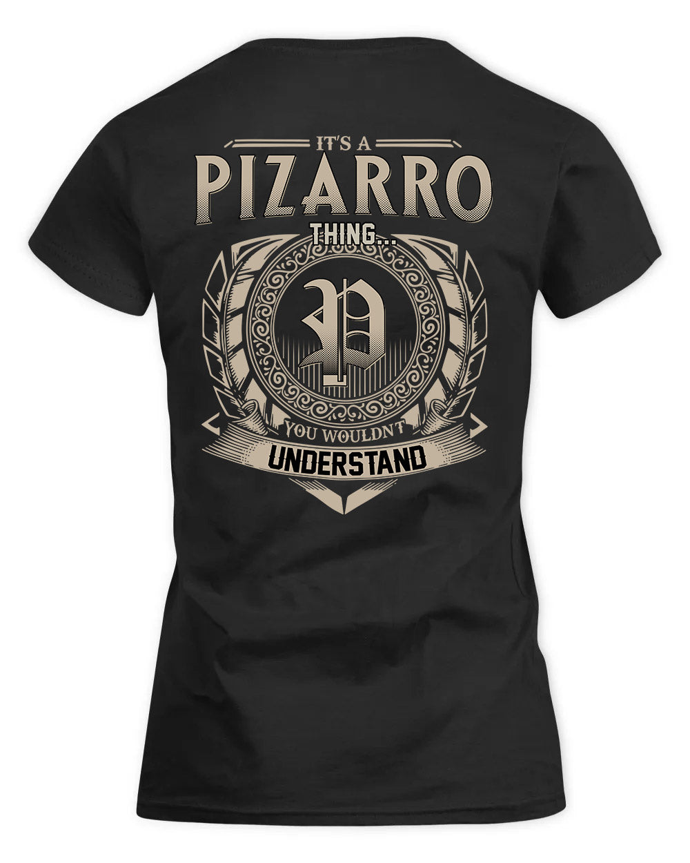 PIZZA HH88-K2–Personalized Name Quote Apparel “It’s a/an NAME Thing You Wouldn’t Understand”