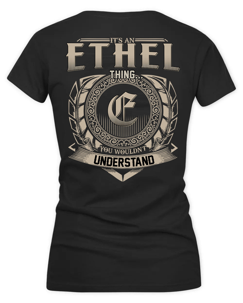 ETHERIDGE HH88-K2–Personalized Name Quote Apparel “It’s a/an NAME Thing You Wouldn’t Understand”