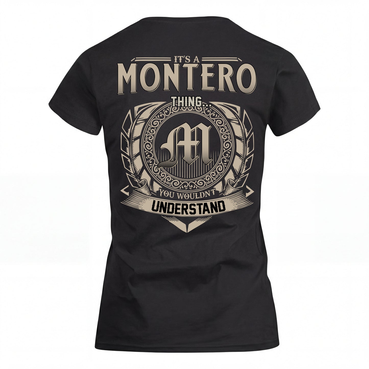 MONTERO HH88-K2–Personalized Name Quote Apparel “It’s an NAME Thing You Wouldn’t Understand”