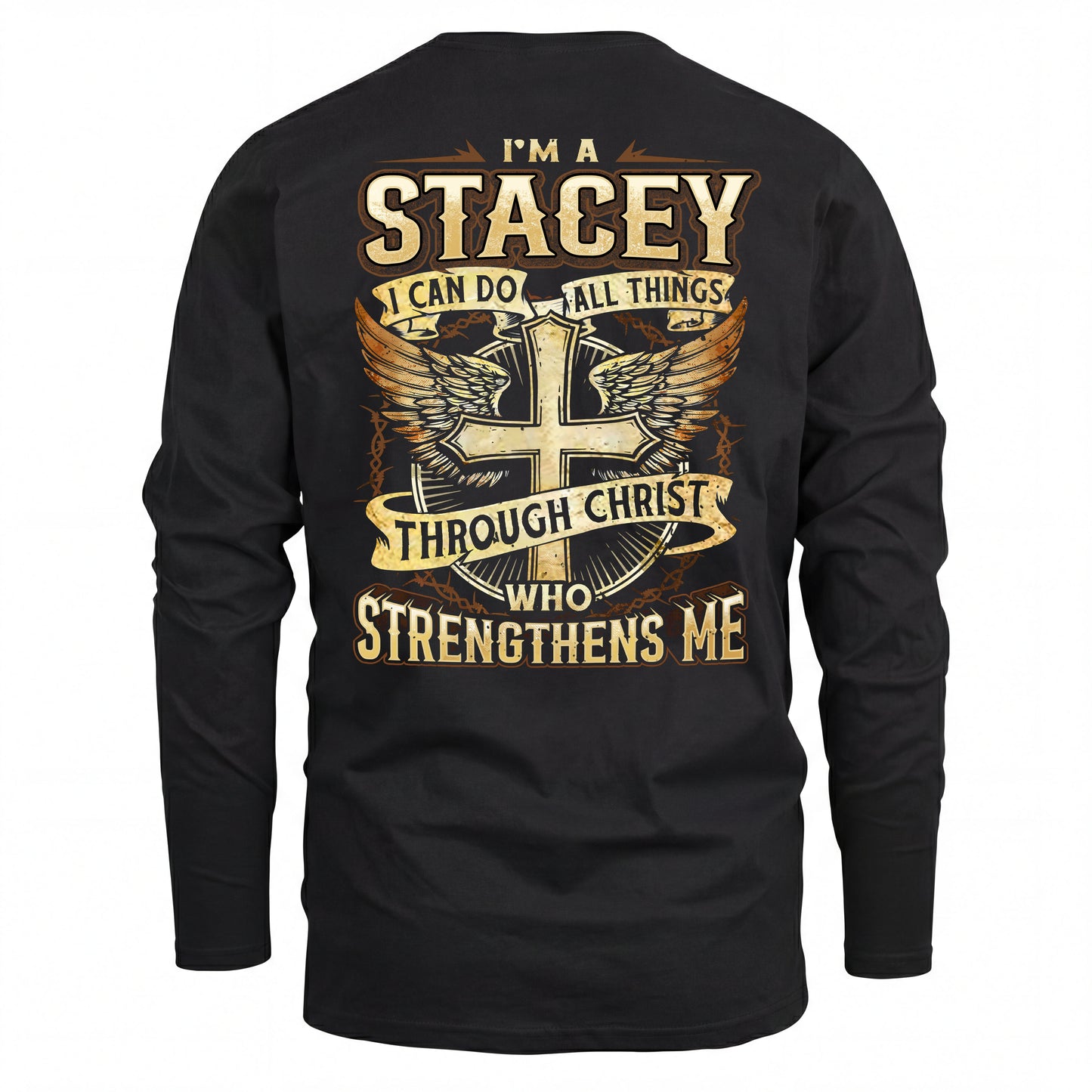 STACEY HH88-K2–Personalized Name Quote T-Shirt