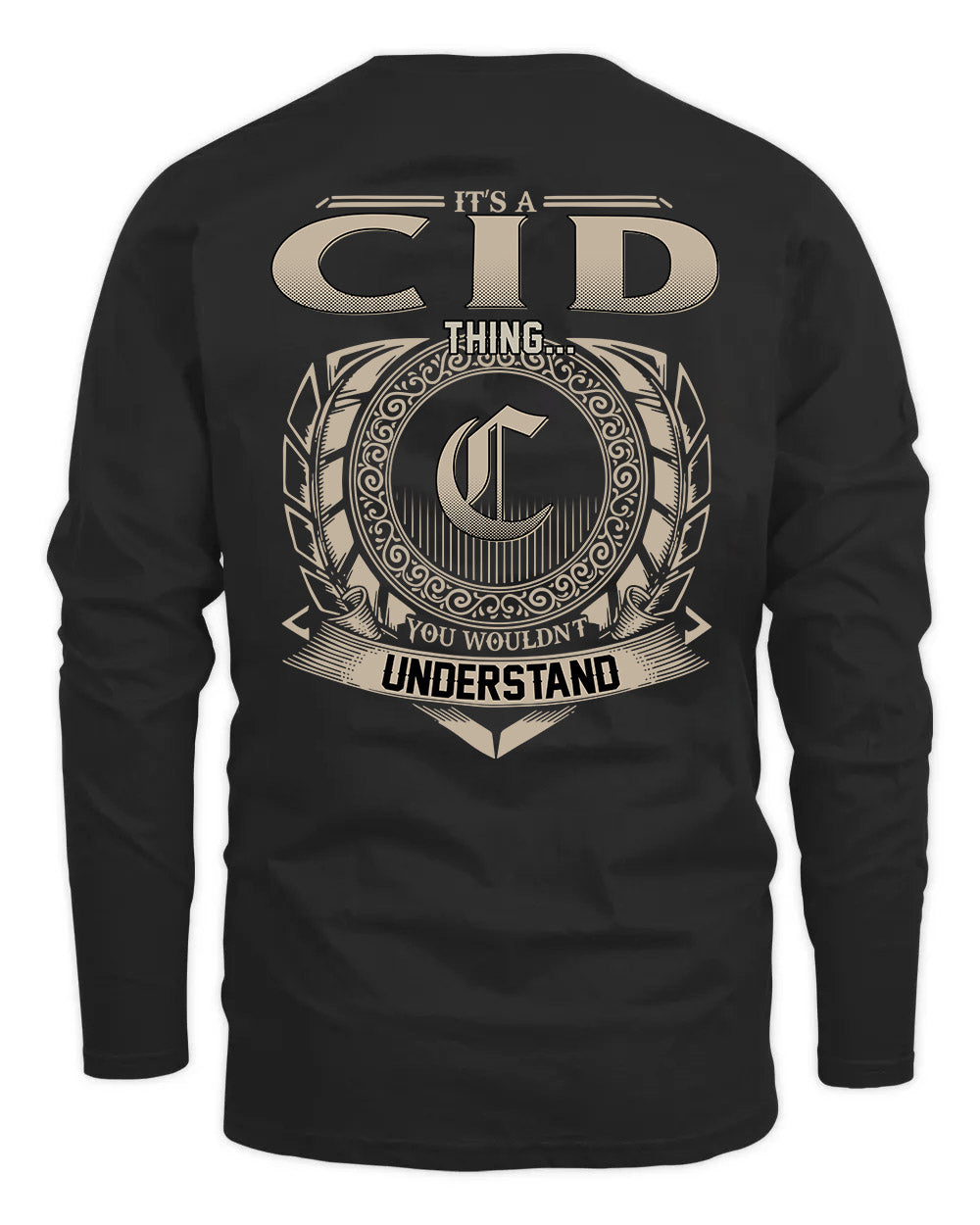 CID HH88-K2–Personalized Name Quote Apparel “It’s a/an NAME Thing You Wouldn’t Understand”