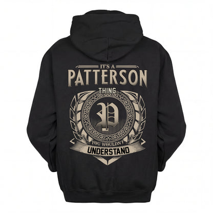 PATTERSON HH88-K2–Personalized Name Quote Apparel “It’s an NAME Thing You Wouldn’t Understand”