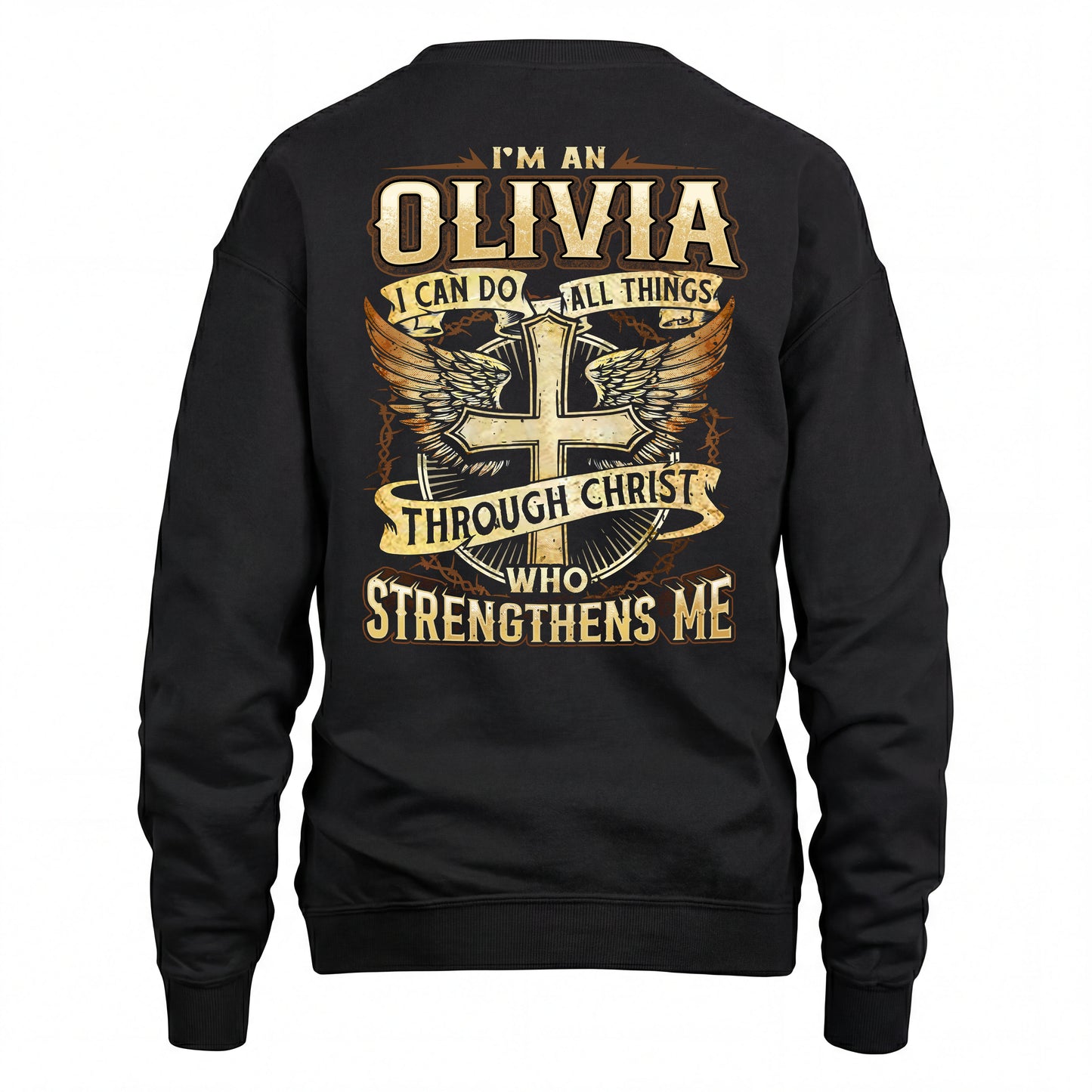 OLIVIA HH88-K2–Personalized Name Quote T-Shirt